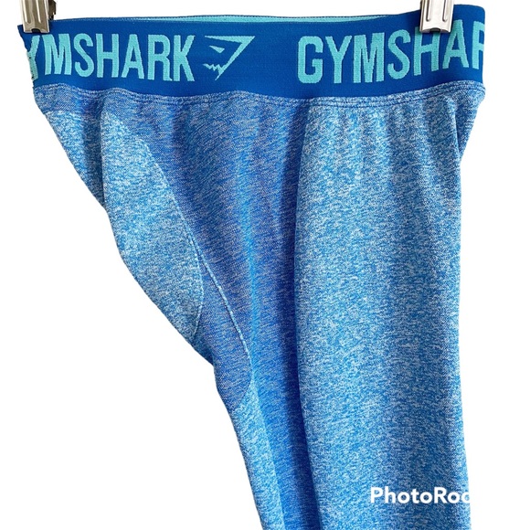Gymshark Blue Flex Leggings Lowrise Full Length - Picture 12 of 15